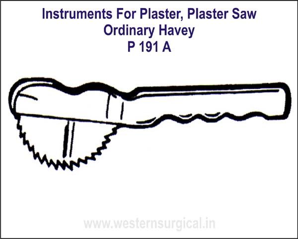 Plaster Saw - Ordinary Havey