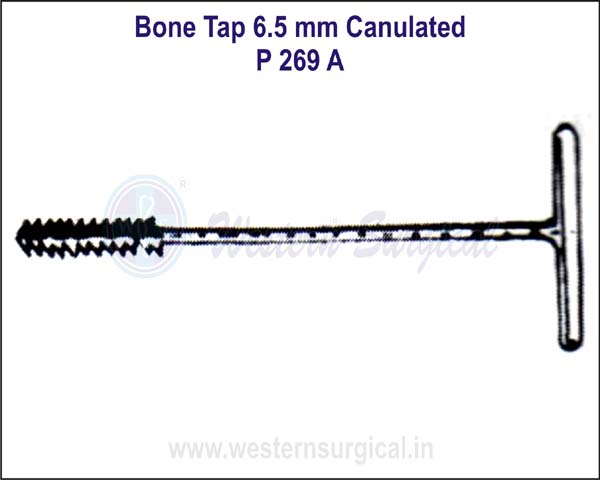 Bone Tap 6.5 mm Canulated
