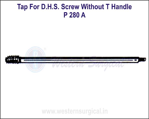 Tap for D.H.S. Screw without 