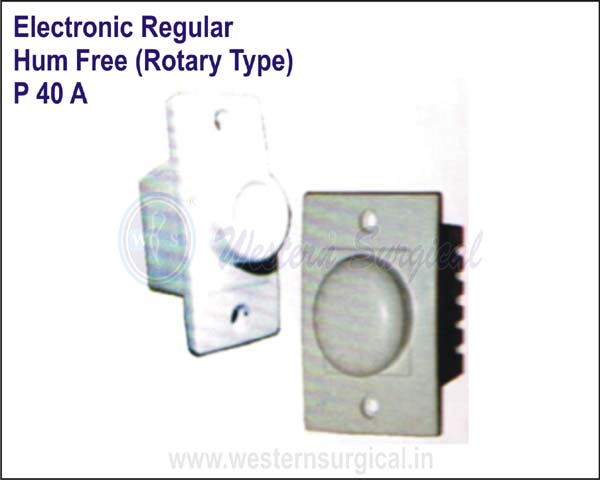 Electronic Regular Hum Free (Rotary Type)