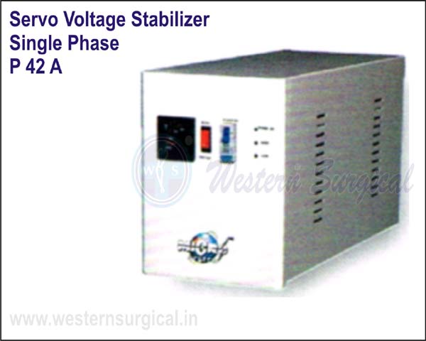 Servo Voltage Stabilizer Single Phase