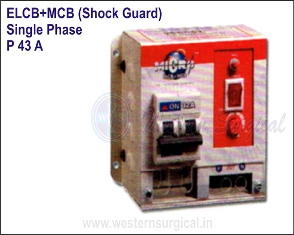 ELCB+MCB (Shock Guard) Single Phase