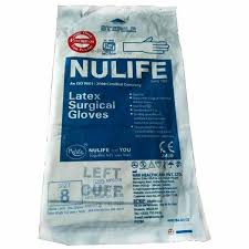 Nulife Sterile Gloves Size 8