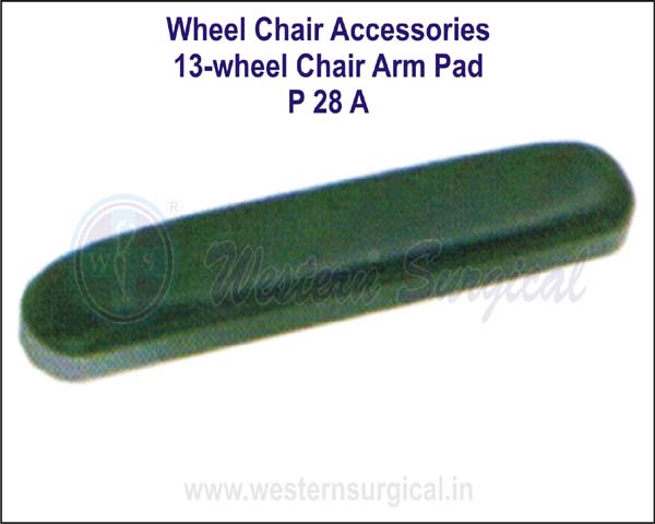13 - WHEEL CHAIR ARM PAD 