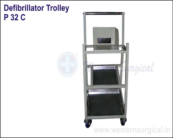 DEFIBRILLATOR TROLLEY