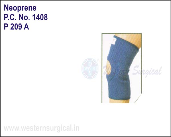 Neoprene Patella Knee Brace With 2-bioflex Magnets
