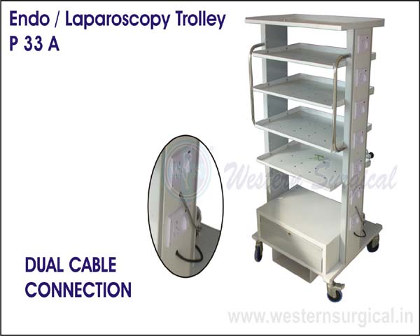 ENDO / LAPAROSCOPY TROLLEY