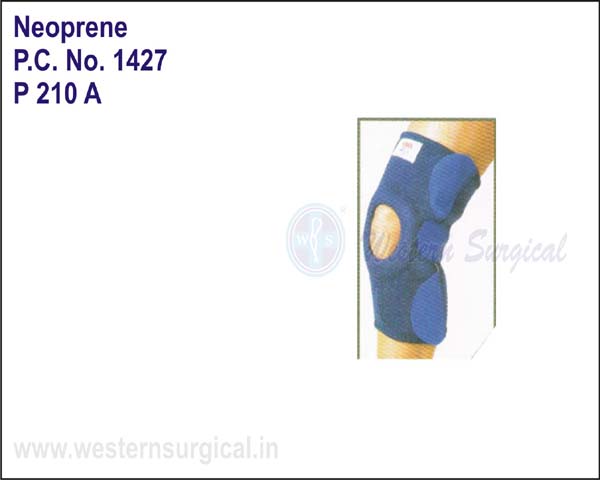 Neoprene- Knee Support(Velcro & 2-bioflex Magnets)