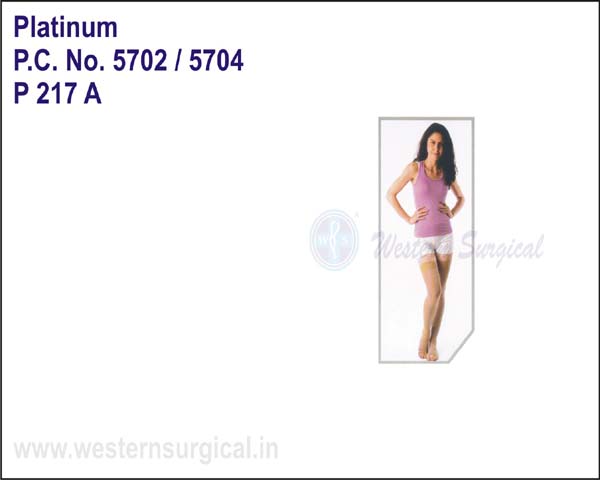 Platinum- Thigh Length Medical Compression Stockings