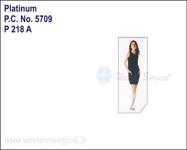 Platinum- Anti-Embolism Stockings Knee Length(Open Toe)