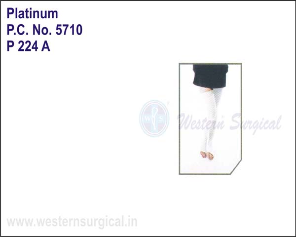 Platinum- Anti-Embolism Stockings Thigh Length(Open Toe)
