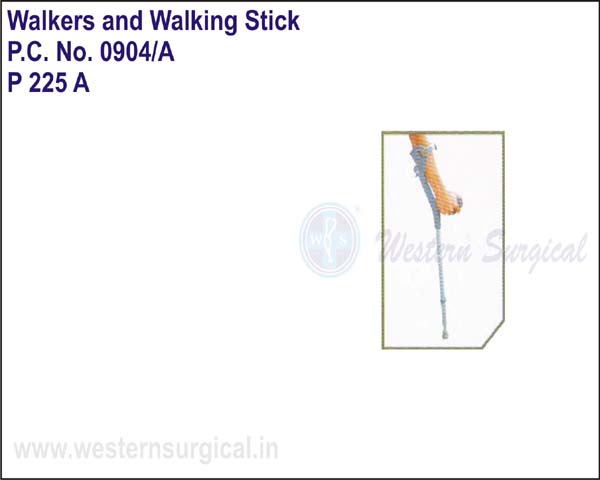 Invalid Elbow Crutches (Movable Elbow Support)
