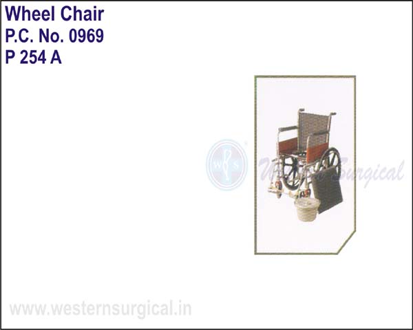 Wheel Chair Regular With Commode