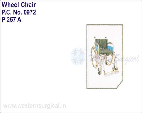 Wheel Chair (delaxe) with Spoke Wheels