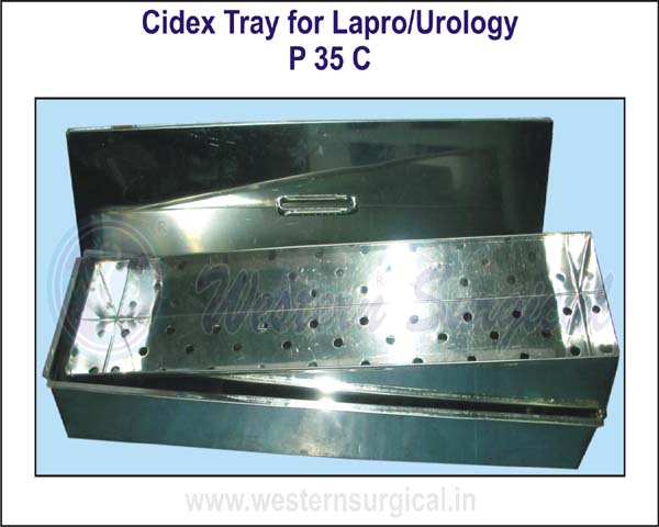 CIDEX TRAY FOR LAPRO/UROLOGY