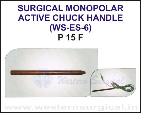 Surgical Monopolar Active Chuck Handle