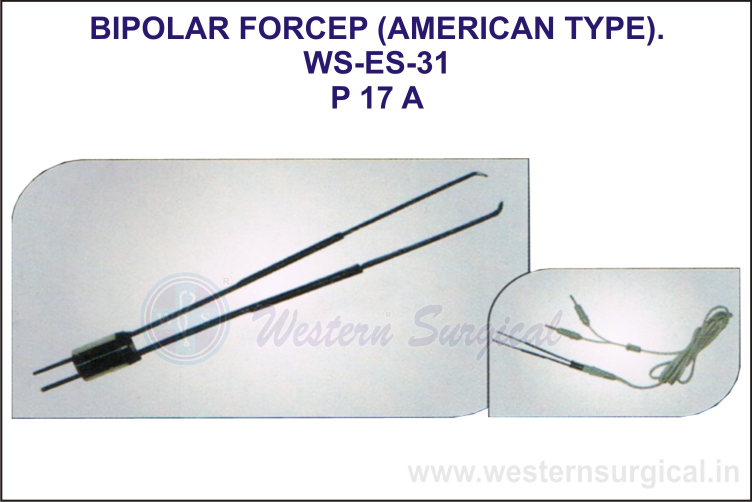 Bipolar Forcep (American Type)