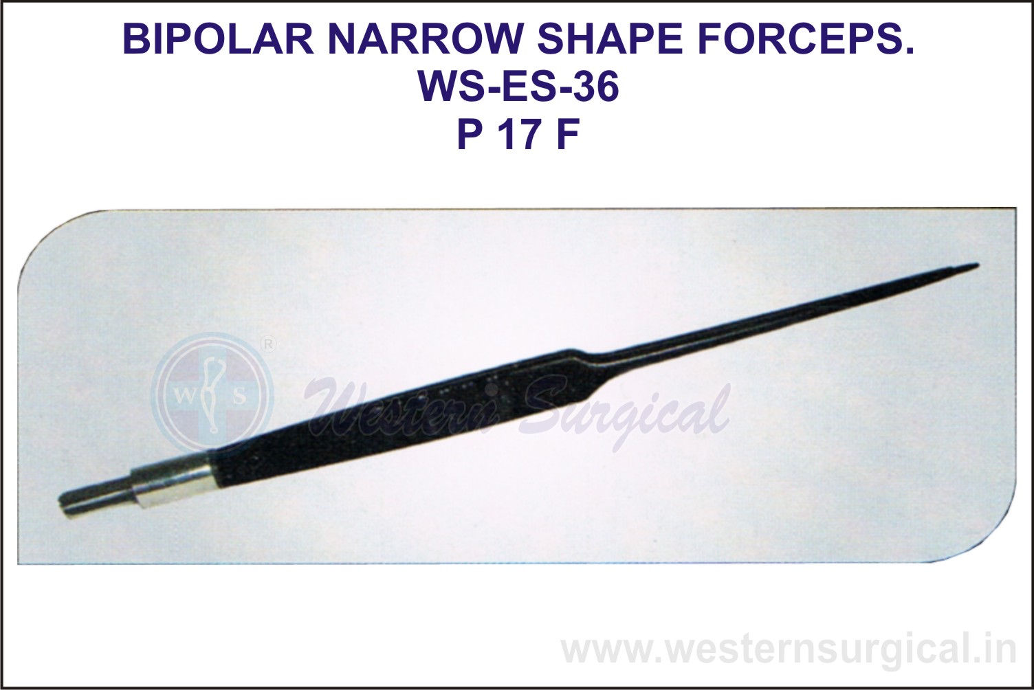 Bipolar Narrow Shape Forceps