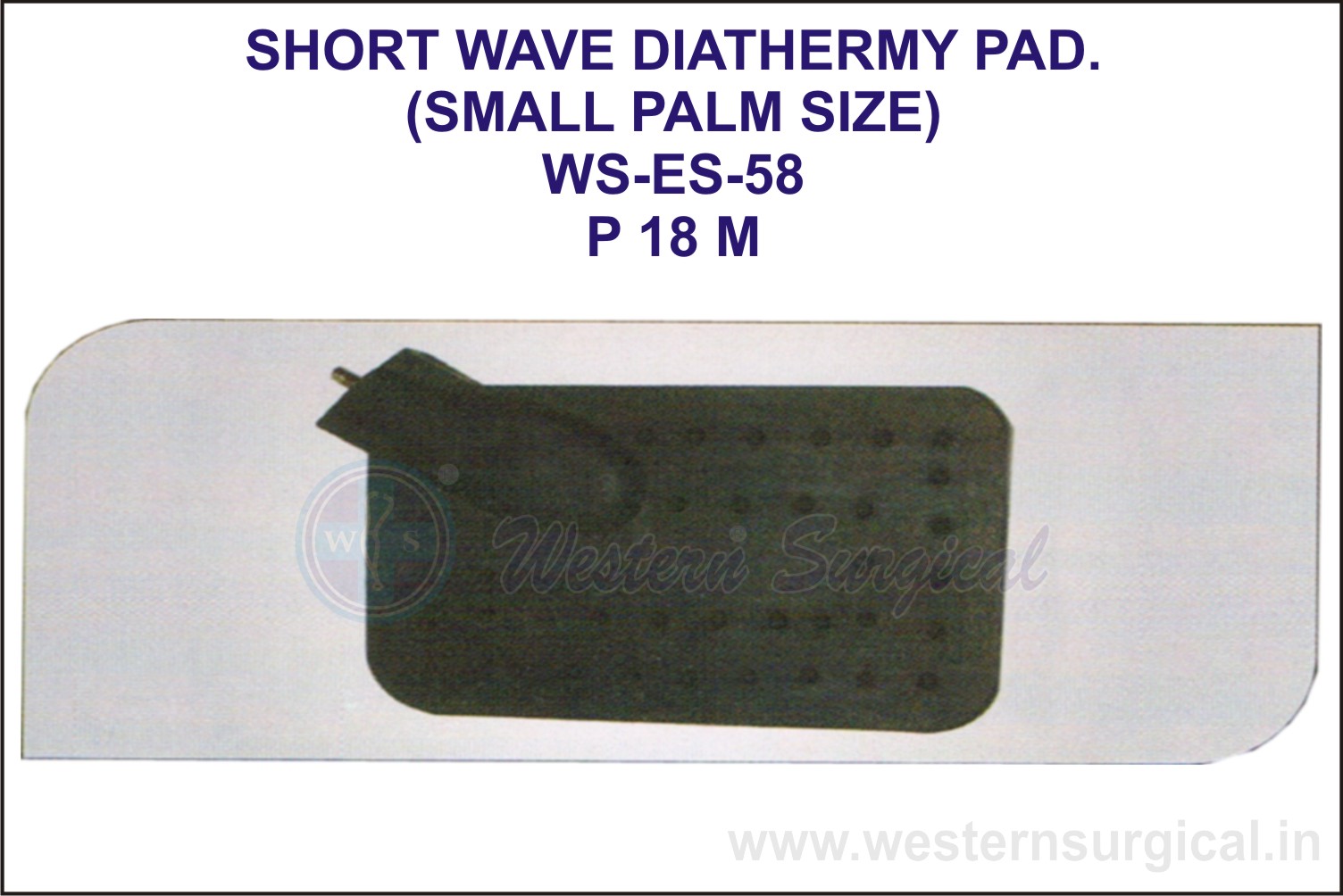 Short Wave Diathermy Pad(Small Palm Size)