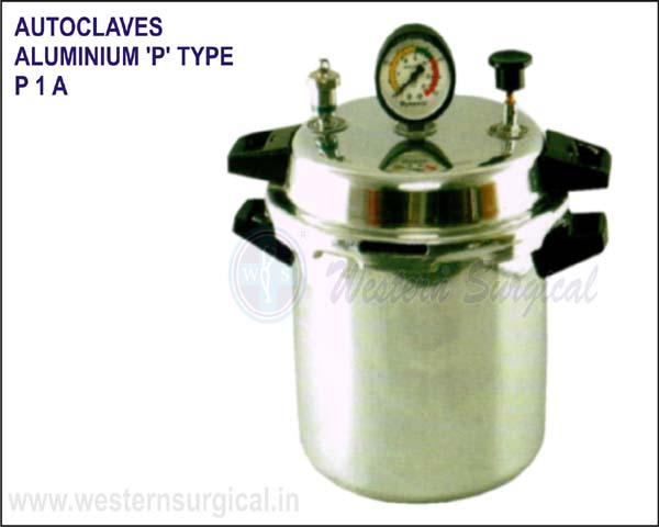 Autoclaves Aluminium 'P' Type