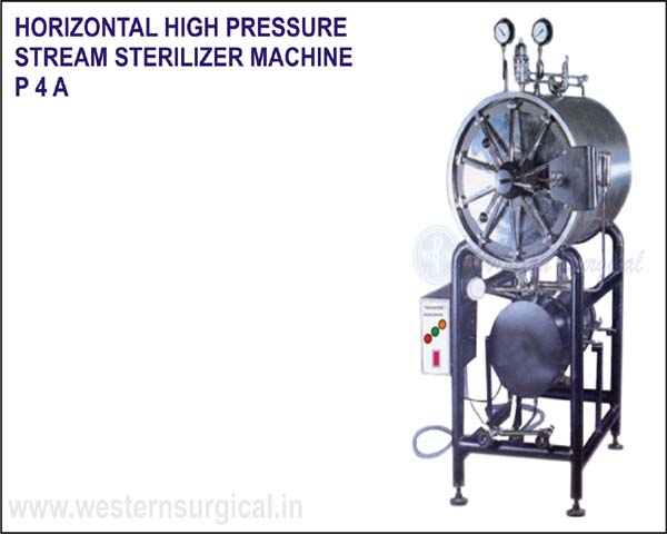 Horizontal High Pressure Steam Sterilizer Machine