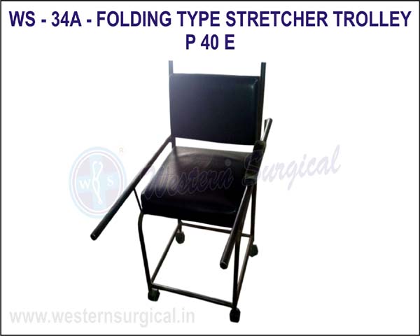 FOLDING TYPE STRETCHER TROLLEYS