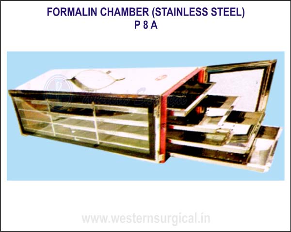 Formalin Chamber (Stainless Steel)