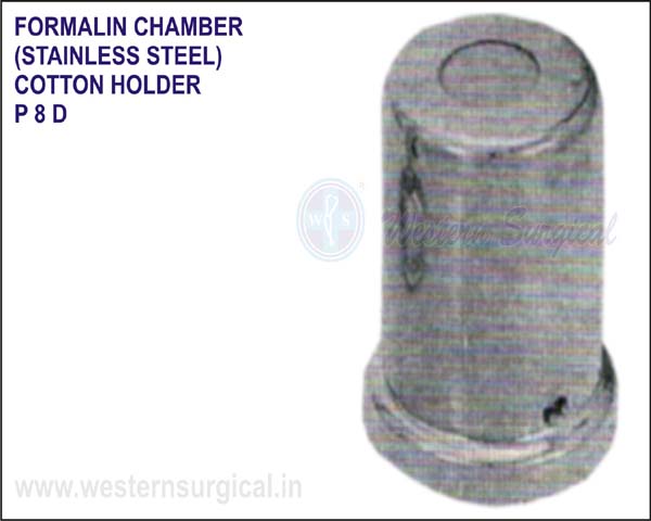 Formalin Chamber S.S. Cotton Holder