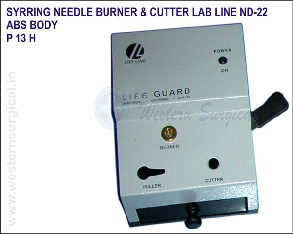 Syrring Needle Burner & Cutter LAB LINE ND-22 - ABS BODY