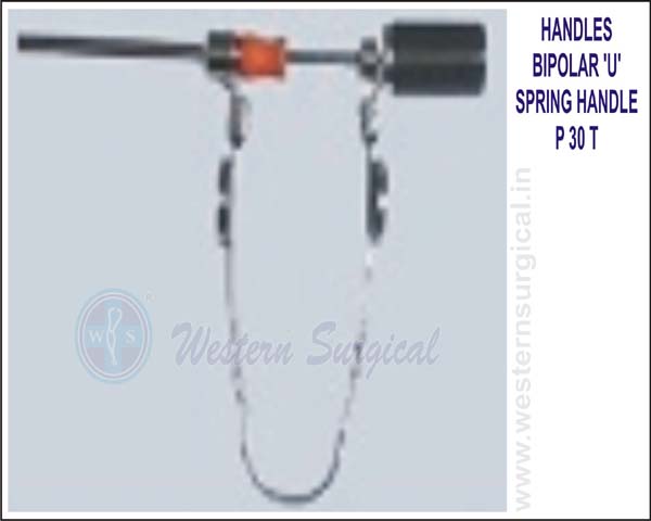 Bipolar U spring Handle