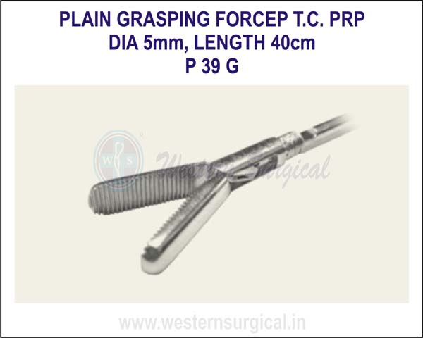 Fenestrated grasping forcep