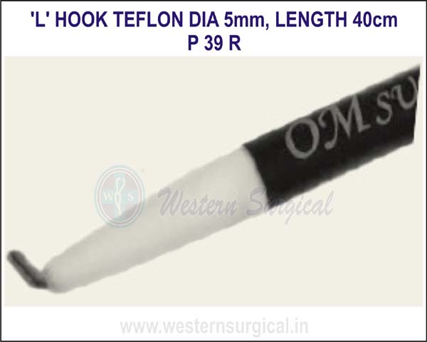 'L' Hook Teflon 