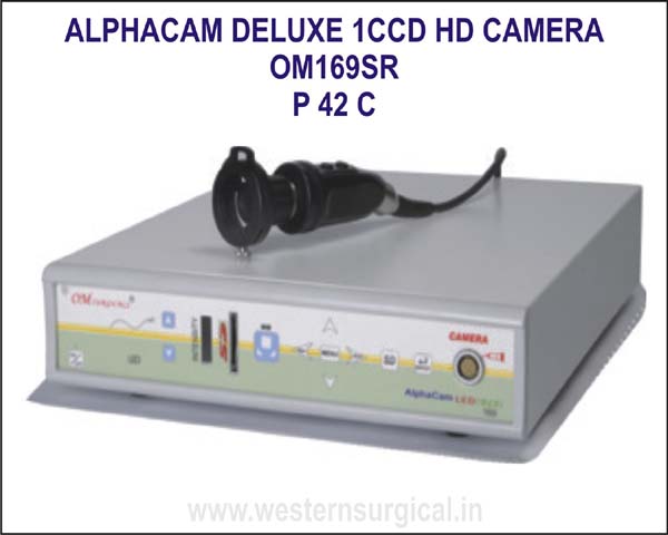 ALPHA DELUXE 1CCd HD CAMERA OM169SR