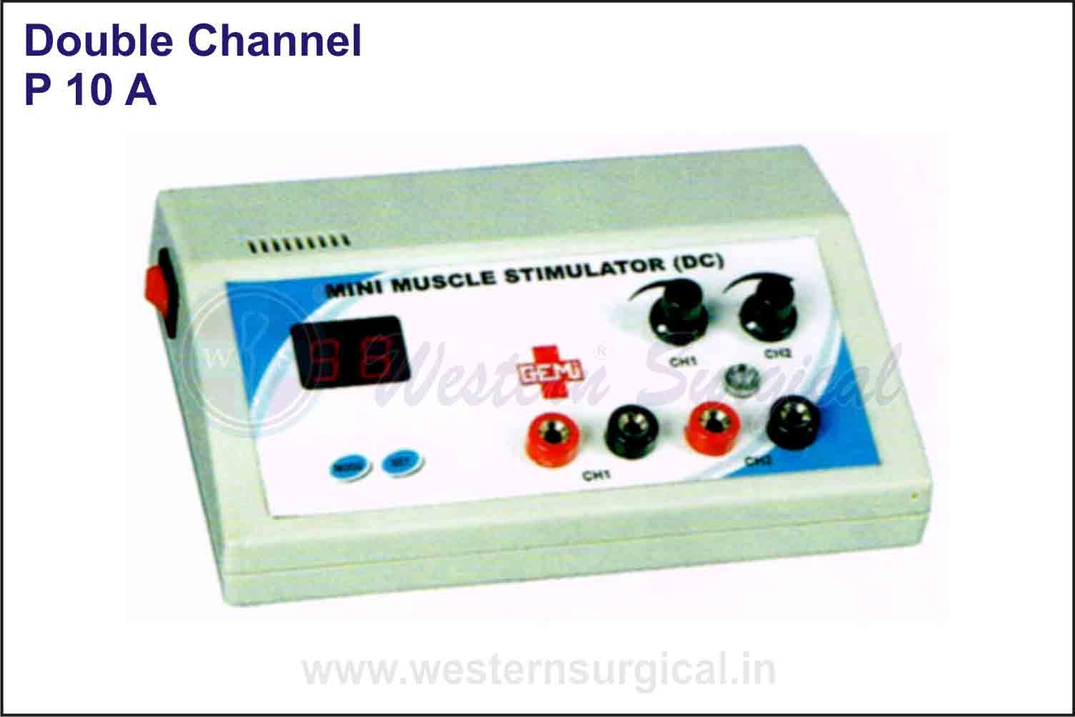 Mini Muscle Stimulator - Double Channel