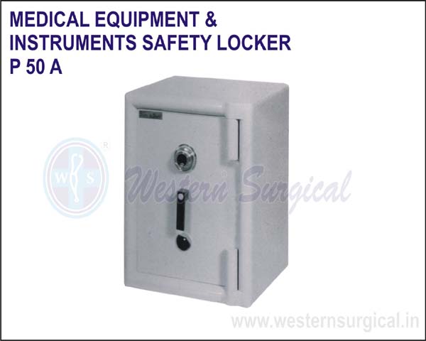 MEDICAL EQUIPMENTS & INSTRUMENTS SAFETY LOCKER