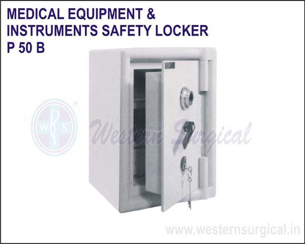 MEDICALS EQUIPMENTS & INSTRUMENTS SAFETY LOCKER