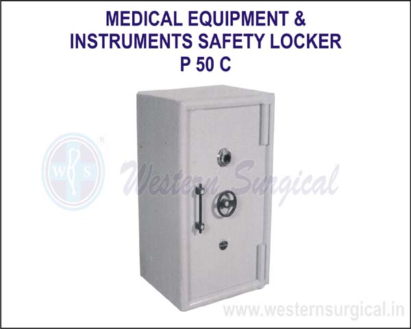 MEDICAL EQUIPMENTS & INSTRUMENTS SAFETY LOCKERS