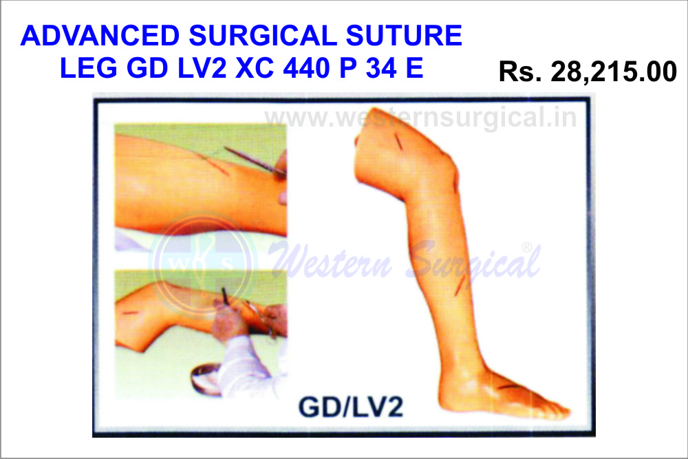 Advanced surgical suture Leg