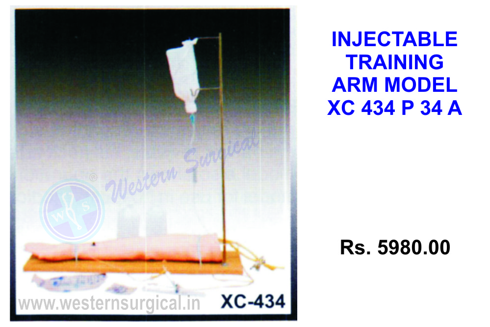 Injectable training arm model