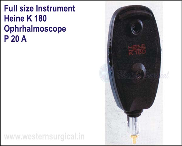 Full-size-instuments Heine K 180 Opthalmoscope