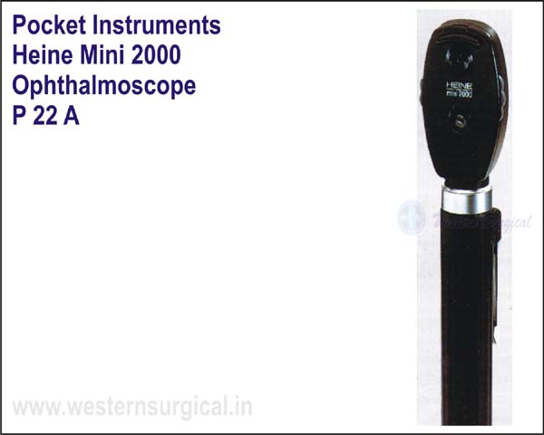 Pocket Instrument - HEINE mini 2000 Opthalmoscope