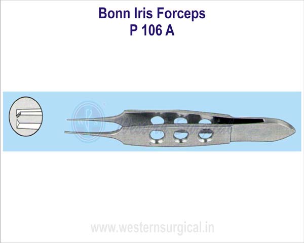 Bonn iris forceps