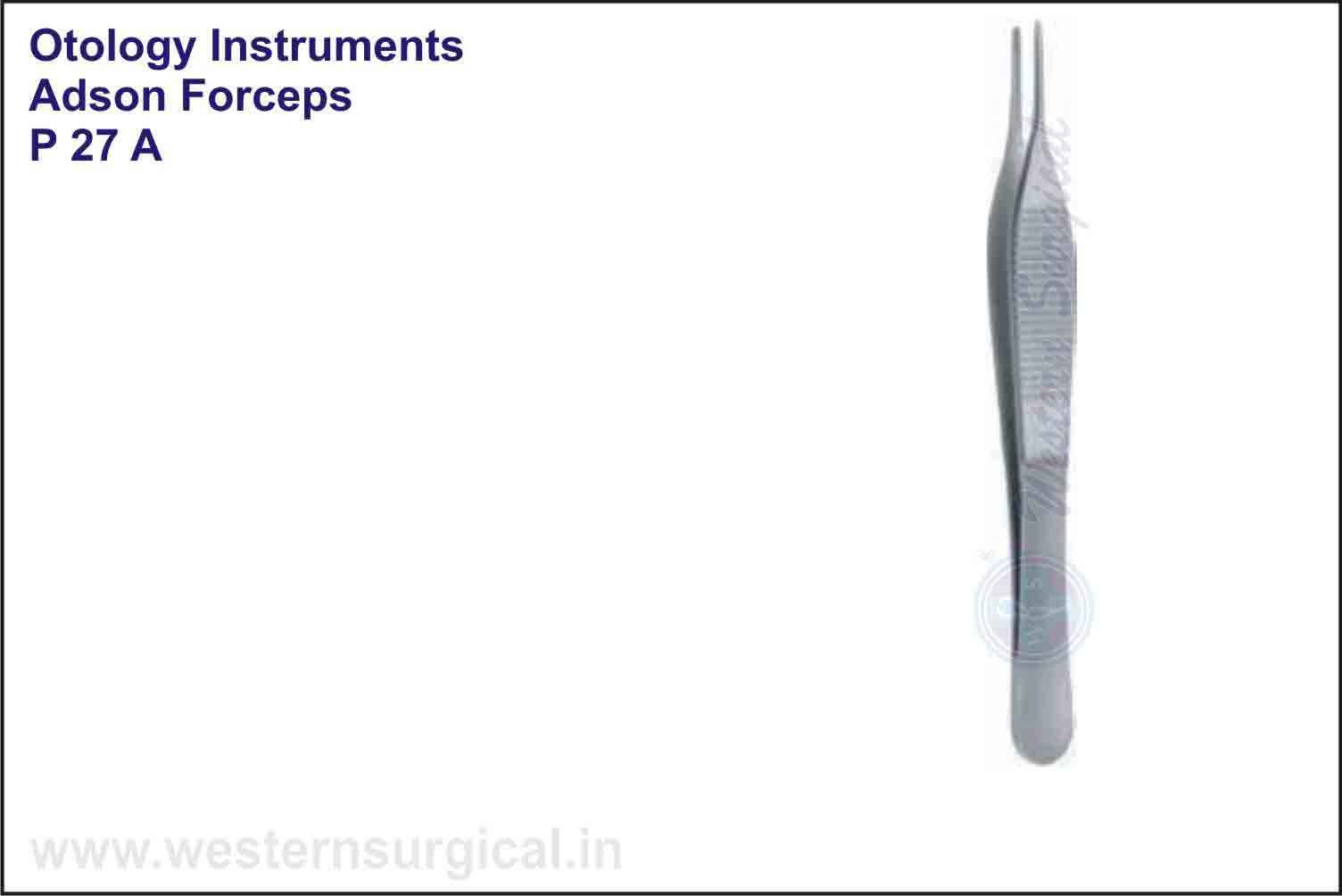 ADSON FORCEPS PLAIN S.S