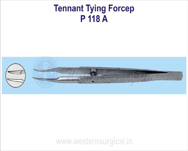 Tennant tying forcep