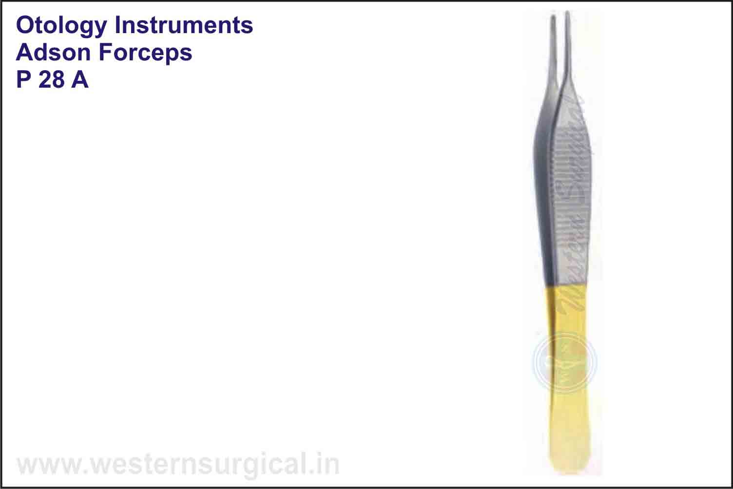 ADSON FORCEPS PLAIN TUNGSTEN CARBIDE