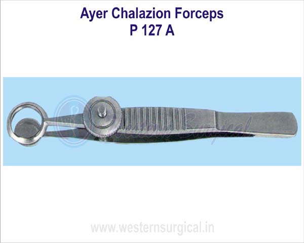 Ayer chalazion forceps