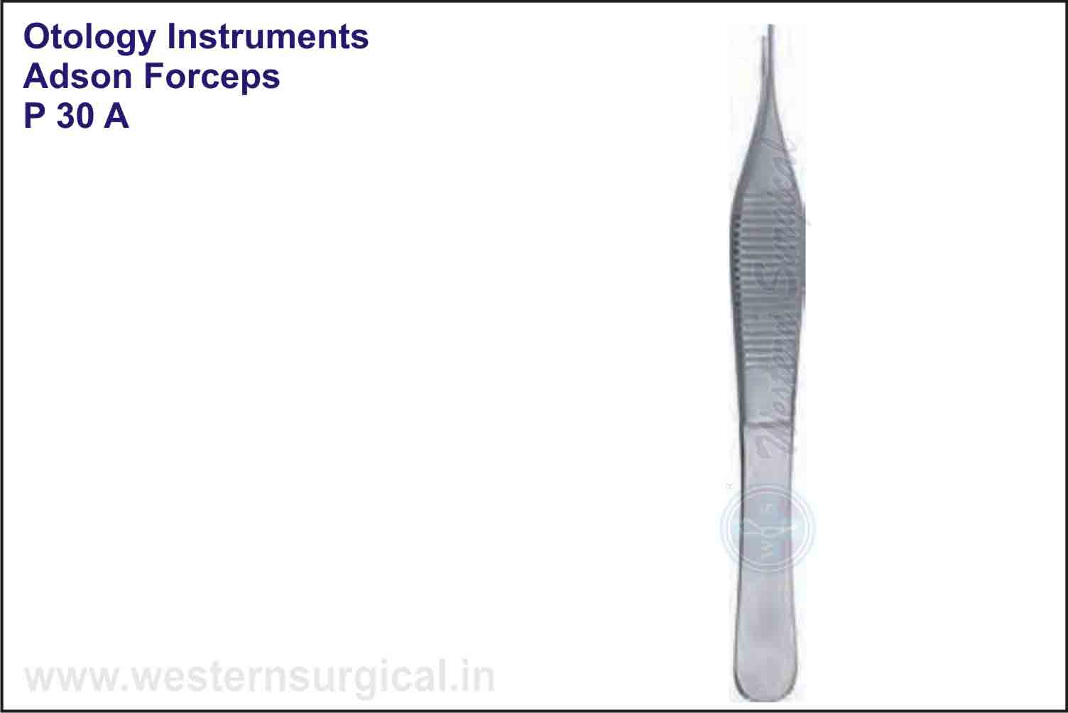 ADSON FORCEPS TOOTH S.S