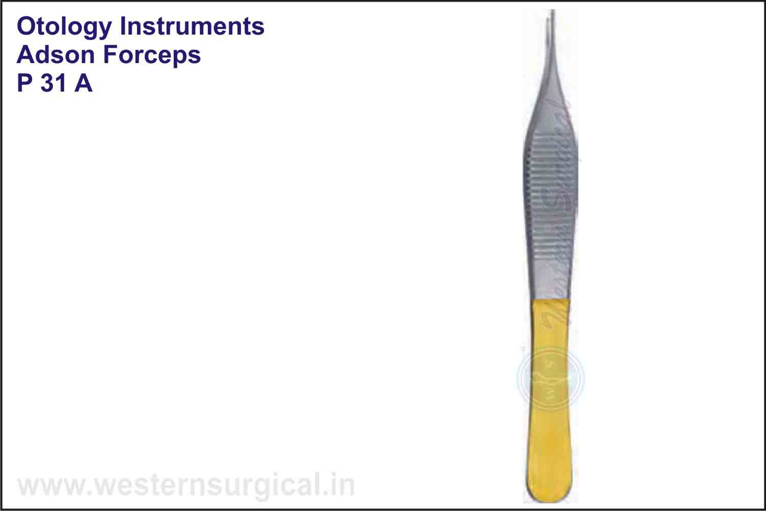 ADSON FORCEPS TOOTH TUNGSTEN CARBIDE