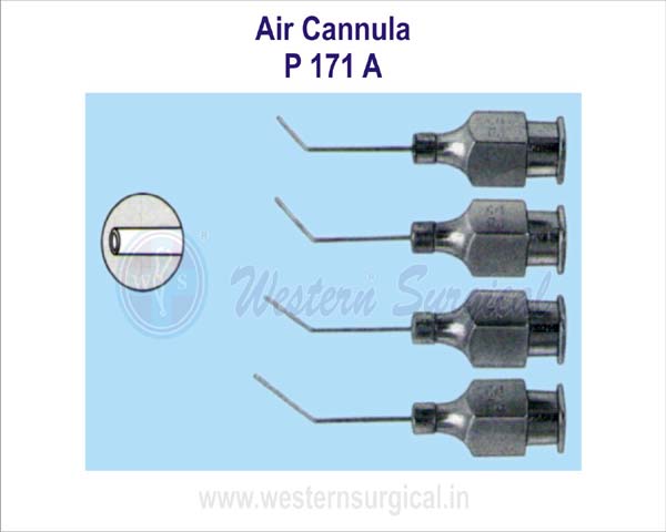 Air wash cannula