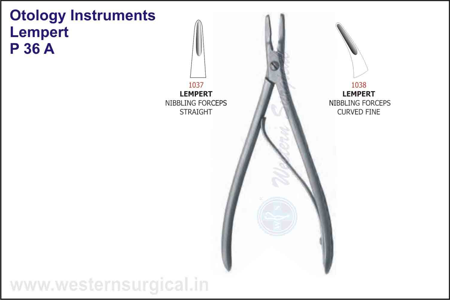 LEMPERT NIBBLING FORCEPS